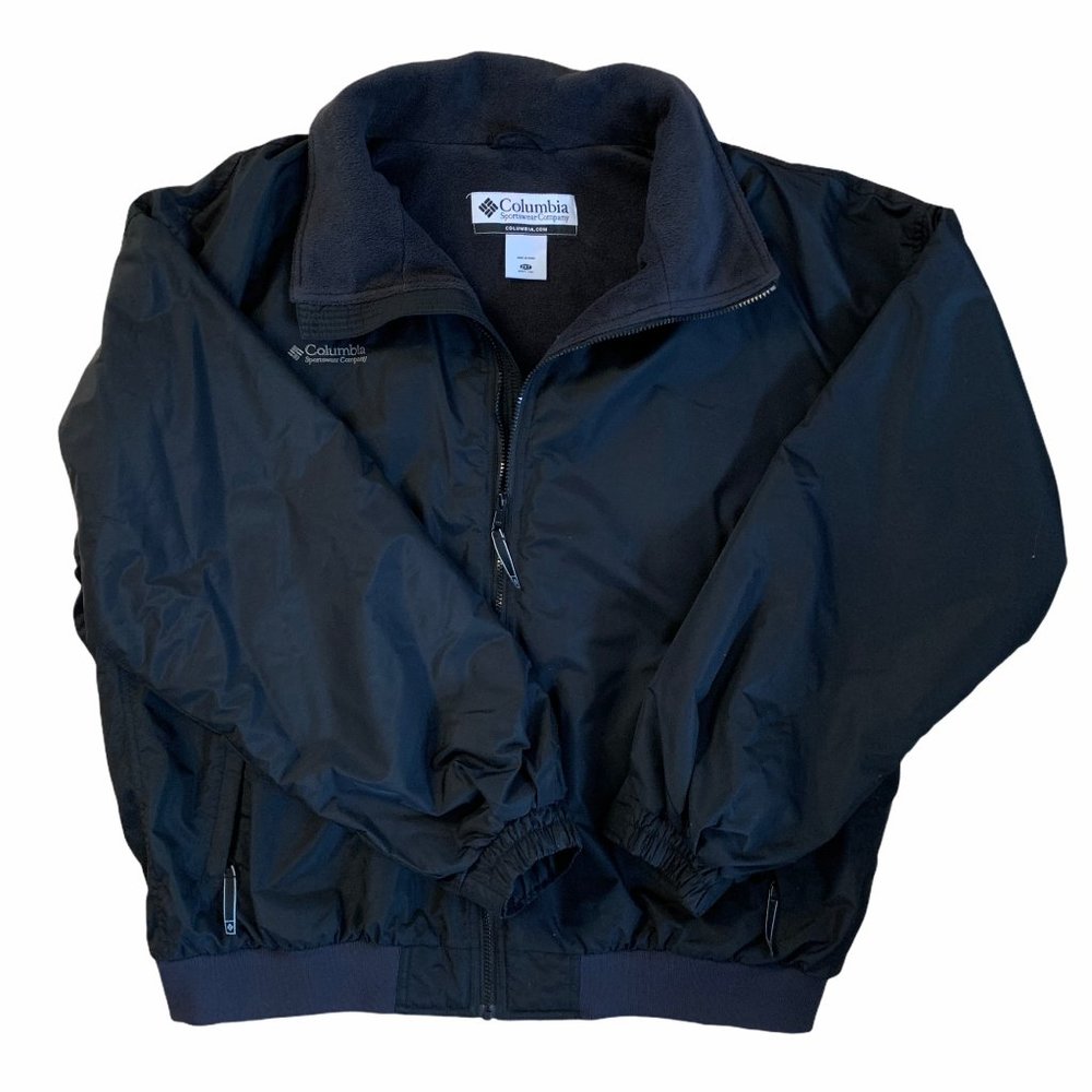 Columbia XXL Tall Fleece Lined Nylon Coat Men’s